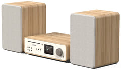 Pure Classic Stereo Hi-Fi System – DAB+, CD, Bluetooth, 100W, Eik