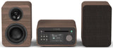 Pure Classic Stereo Mini Hi-Fi System – DAB+, CD, Bluetooth, 40W, Valnøtt