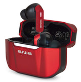 Aiwa ETWS-330RD TWS-øretelefoner, rød