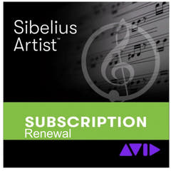 Sibelius Artist-abonnement FORNYELSE