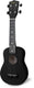 Reno RU150 Soprano Ukulele (svart)