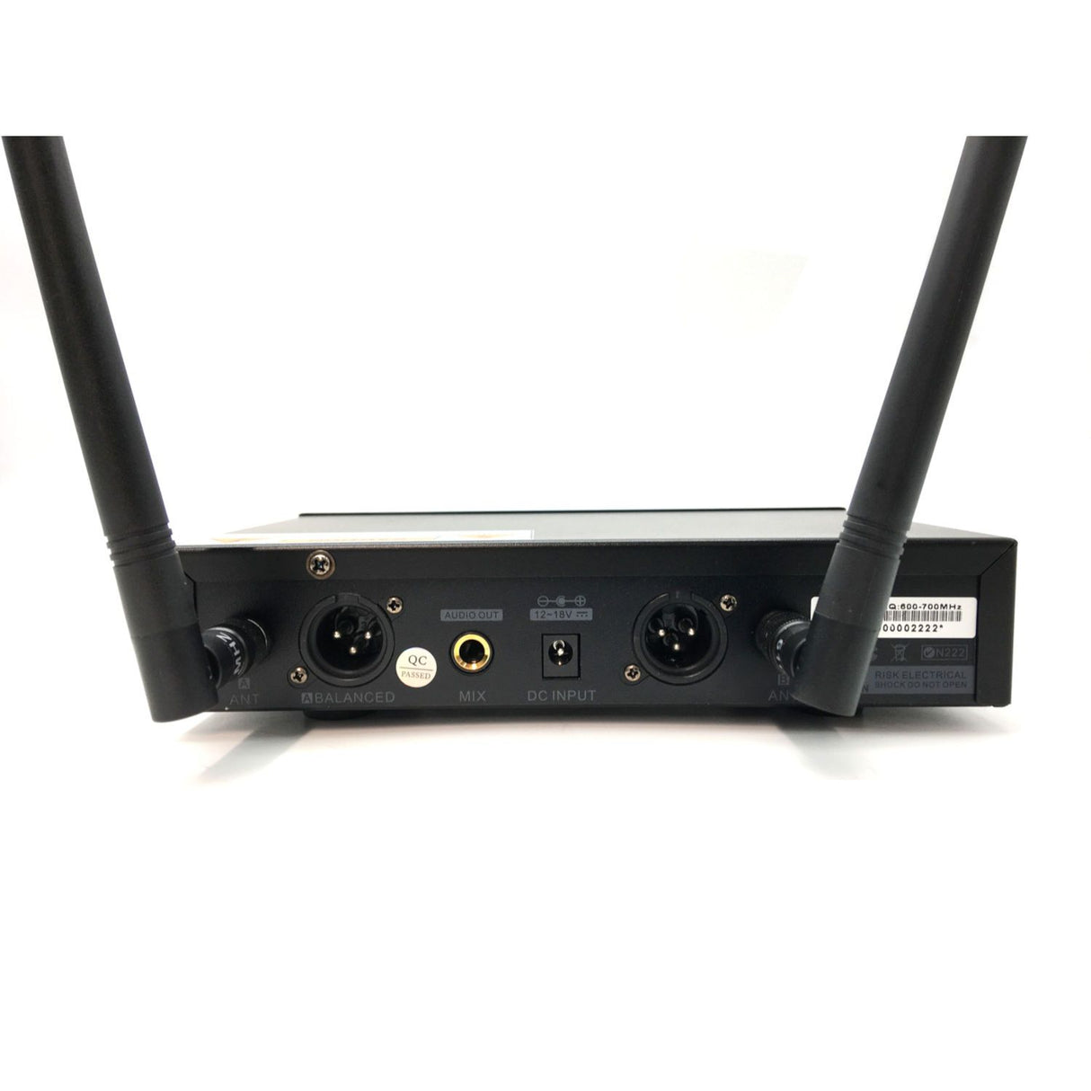 Renton Pro Trådløs Mikrofon (2 kanaler)