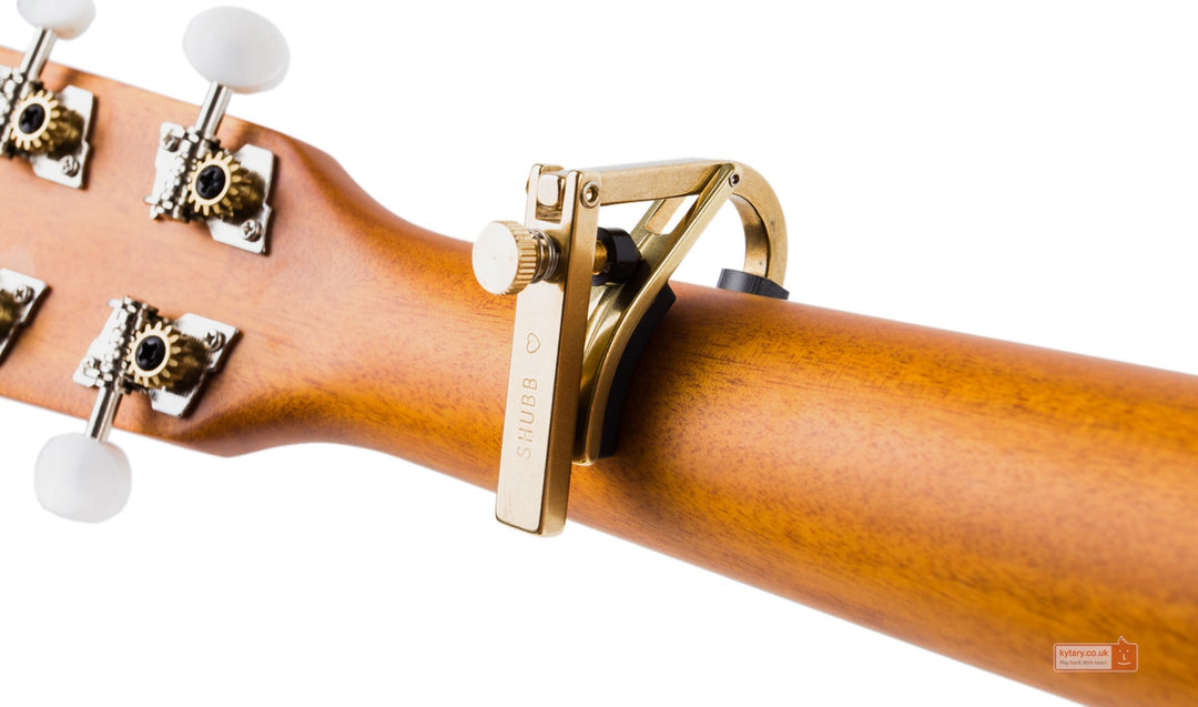 Shubb C9B Ukulele Capo (Messing) 