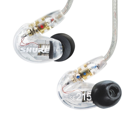 Shure SE215-CL - In-Ear Hodetelefoner (Clear)