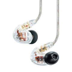 Shure SE535 - In-Ear Høretelefoner (Clear)