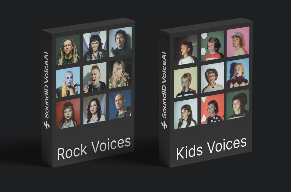 SoundID VoiceAI Rock-stemmer utvidelsespakke