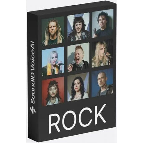 SoundID VoiceAI Rock-stemmer utvidelsespakke