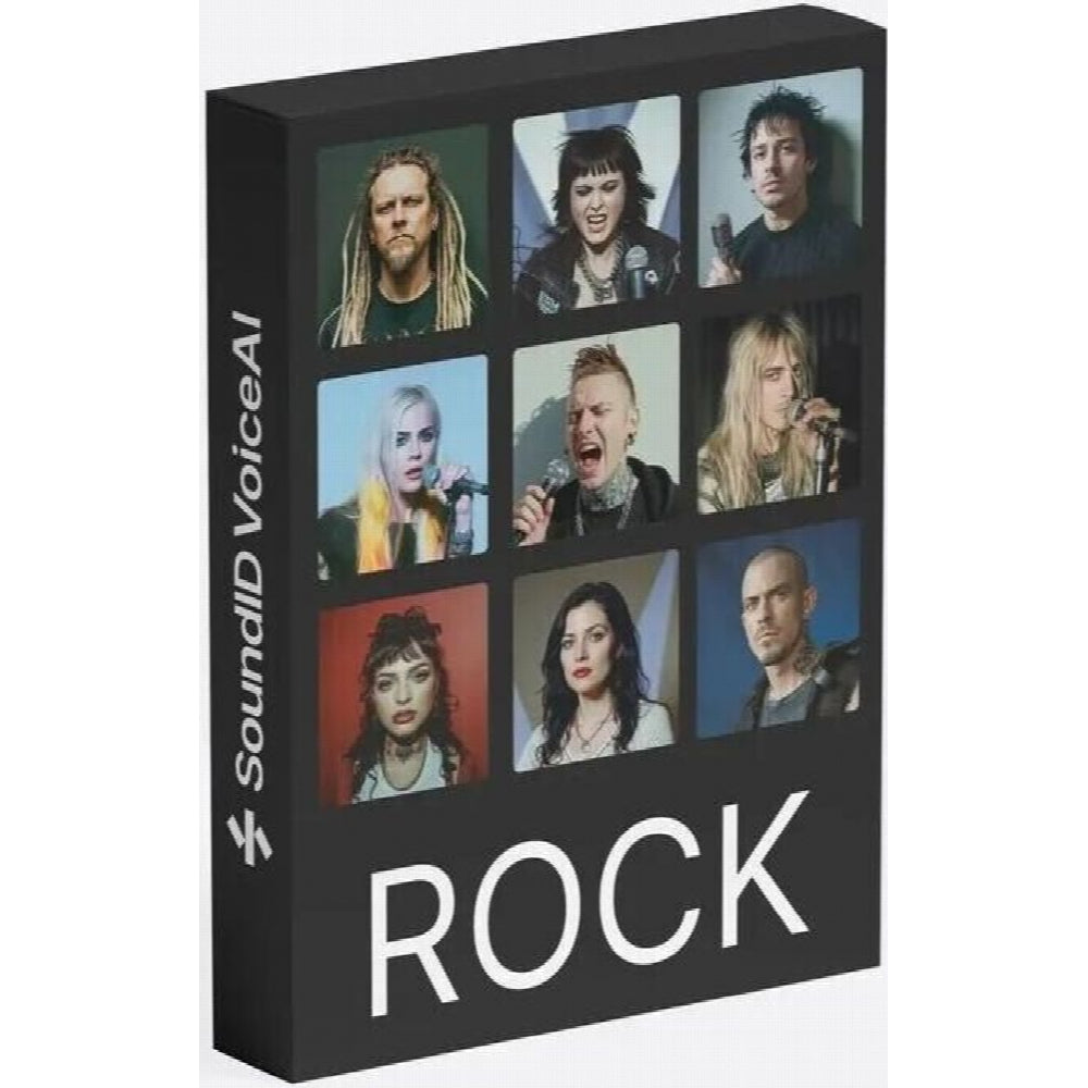 SoundID VoiceAI Rock-stemmer utvidelsespakke