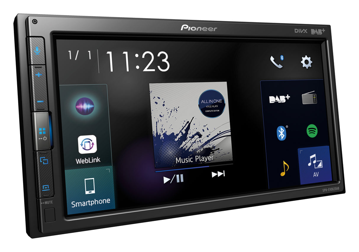 Pioneer SPH-EVO62DAB-208 Apple CarPlay , DAB- Radio og Bluetooth