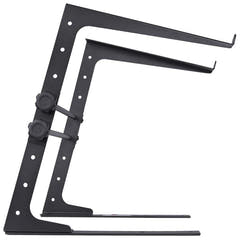 Laptopstativ med monteringsbrakett – justerbart til 12–17", Sort