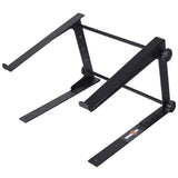 Laptopstativ med monteringsbeslag – justerbart til 12–17", Sort