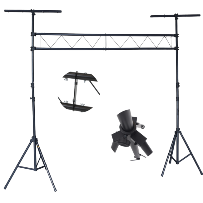 Lysstativ system 240-400cm (120kg)