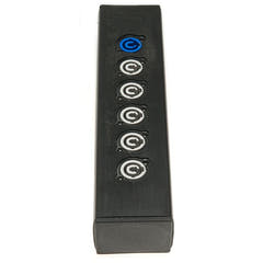 Stikkontakt - Powercon inn samt 5x powercon ut