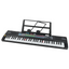 SUPRIMO 6109L Keyboard med Lysende Tangenter, Mikrofon og Nodestativ