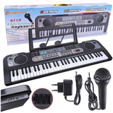 SUPRIMO 6119 keyboard med orgeltangenter og mikrofon
