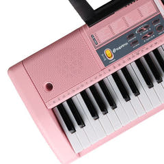 Suprimo Keyboard til Børn med mikrofoner – Pink
