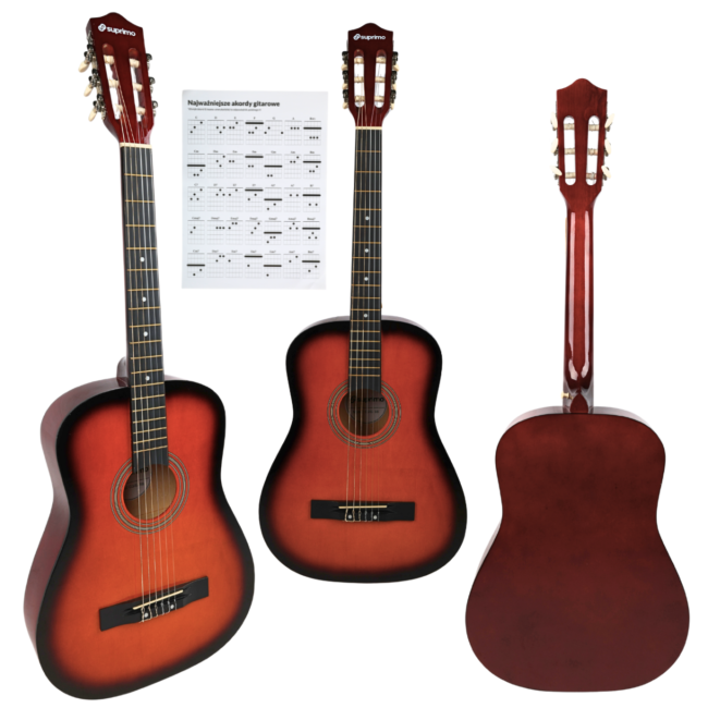 Suprimo CGS1 SB Klassisk Gitarer 4/4 – Sunburst