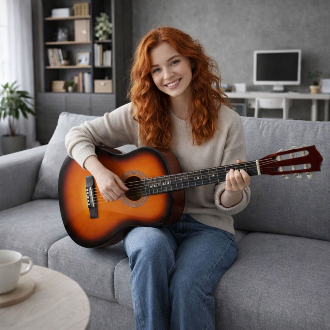Suprimo CGS1 SB Klassisk Gitarer 4/4 – Sunburst