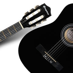 Suprimo CGS1 BK Klassisk Gitar 4/4 – Sort