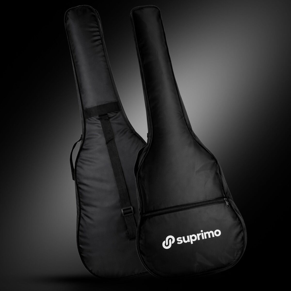 Suprimo CGS3 BK Klassisk Guitar 4/4 – Sort Begyndersæt