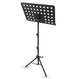 D4 notestativ justerbart 82-146 cm, svart