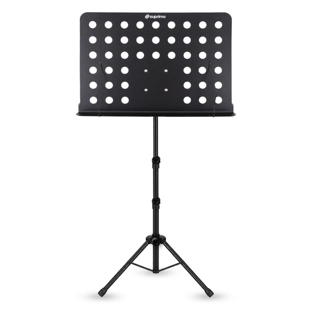 D4 notestativ justerbart 82-146 cm, svart
