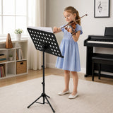 D4 notestativ justerbart 82-146 cm, svart