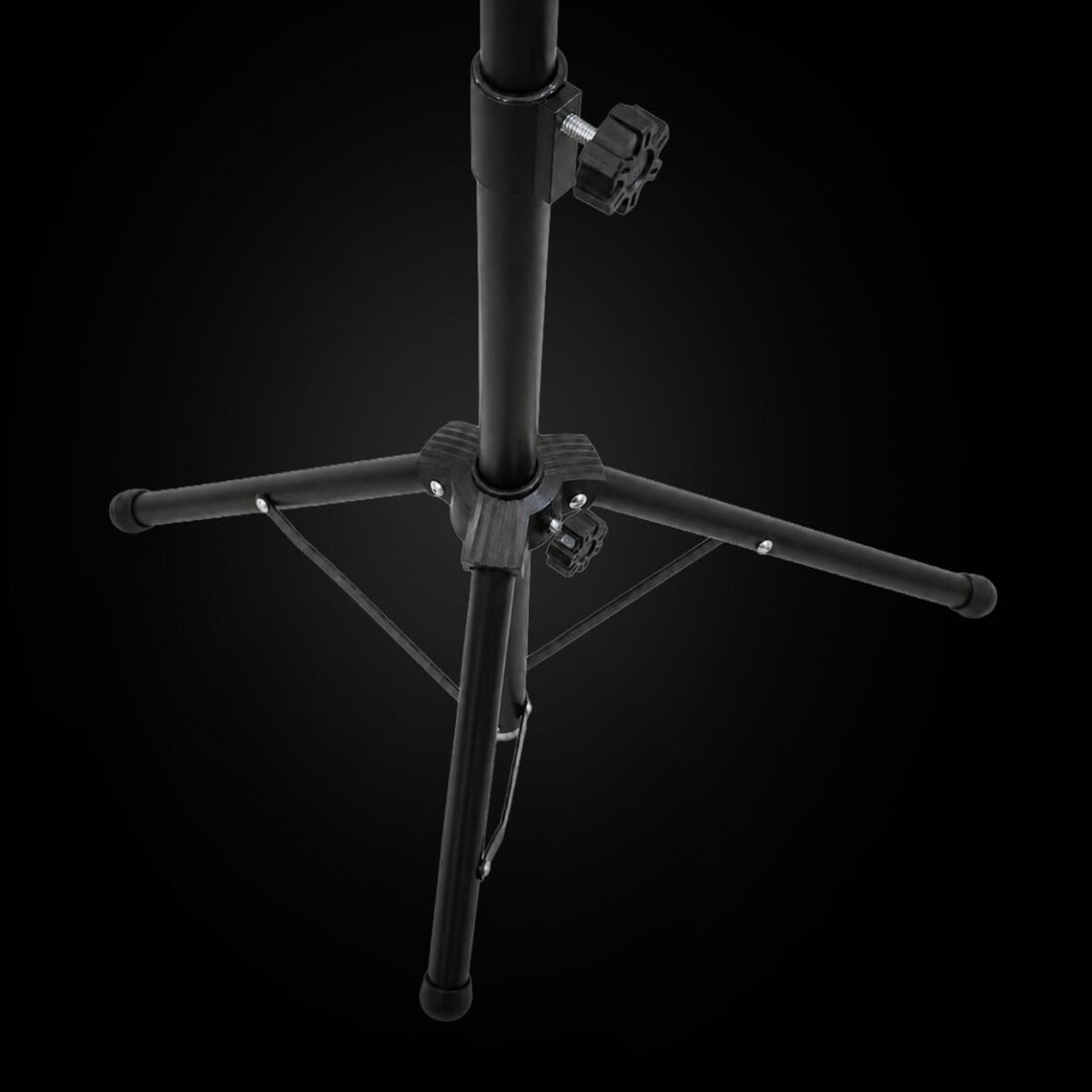 D4 notestativ justerbart 82-146 cm, svart