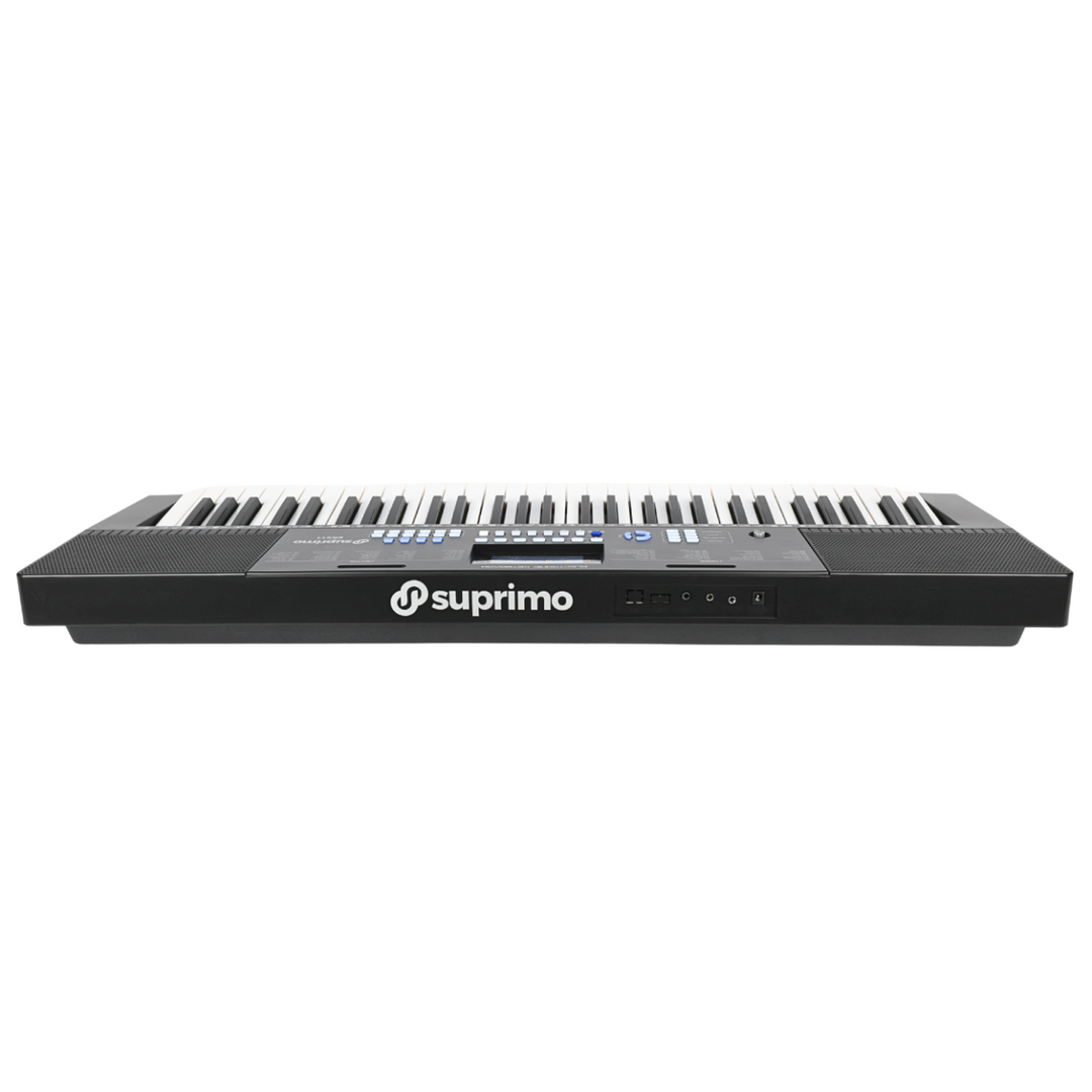 Suprimo EK611 Keyboard 61 Tangenter, Sort