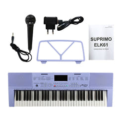 SUPRIMO Keyboard 61 tangenter, lilla