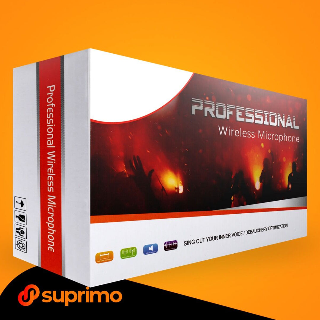 Trådløst mikrofoner-sett