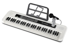 SUPRIMO KEY61 KD Keyboard 61 tangenter med mikrofoner, hvit