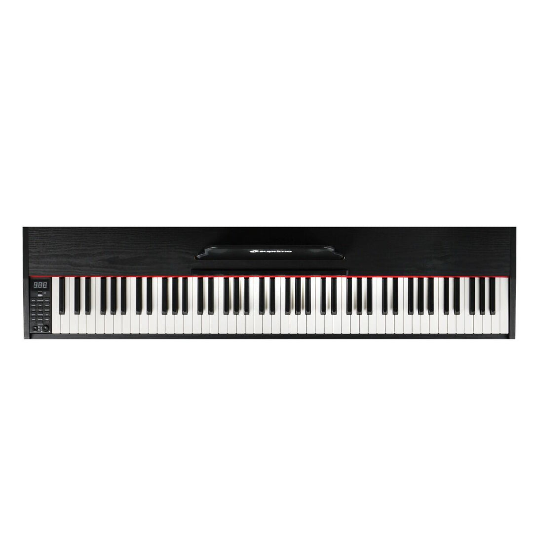 Suprimo SDP88 BK Digital Piano 88 med vektede tangenter, Sort