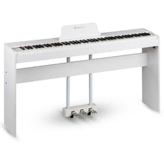 Suprimo SDP88 WH Digital Piano 88 med vektede Tangenter, Hvit