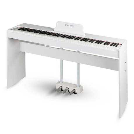 Suprimo SDP88 WH Digital Piano 88 med vektede Tangenter, Hvit