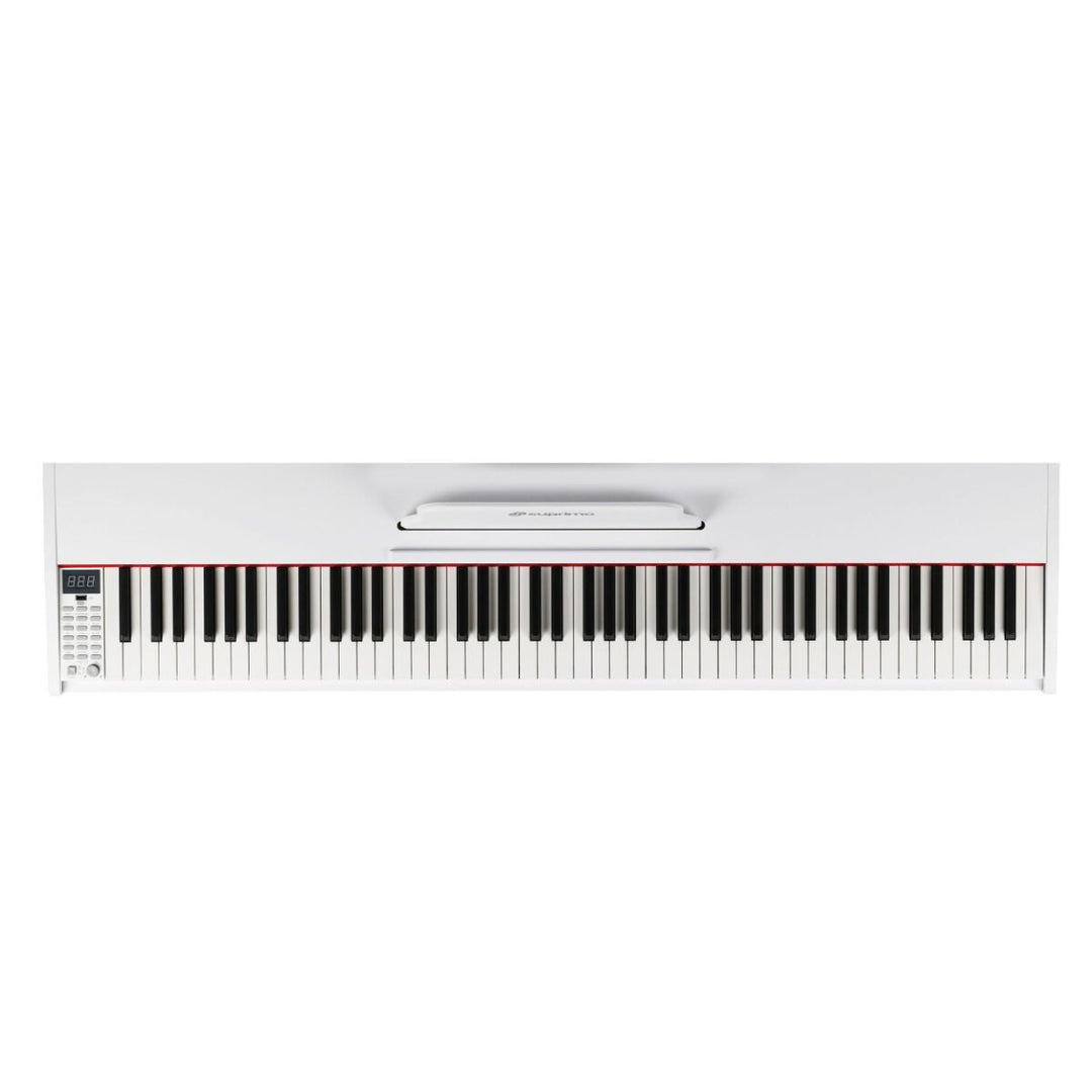 Suprimo SDP88 WH Digital Piano 88 med vektede Tangenter, Hvit