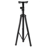 Højttalerstativ Tripod Sort med Sikkerhedspind