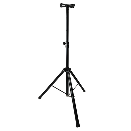 Høyttalerstativ Tripod Sort med Sikkerhetspinne