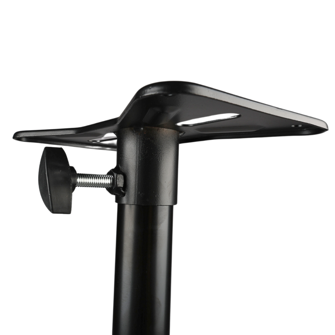 Høyttalerstativ Tripod Sort med Sikkerhetspinne