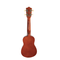 Sopranukulele, mørkt tre