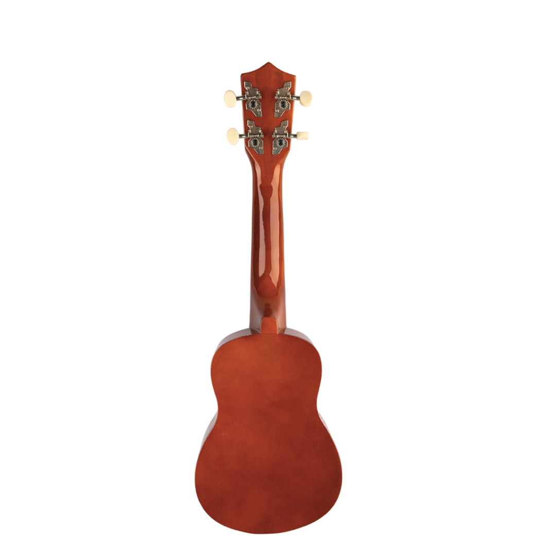Sopran ukulele, mørkt træ