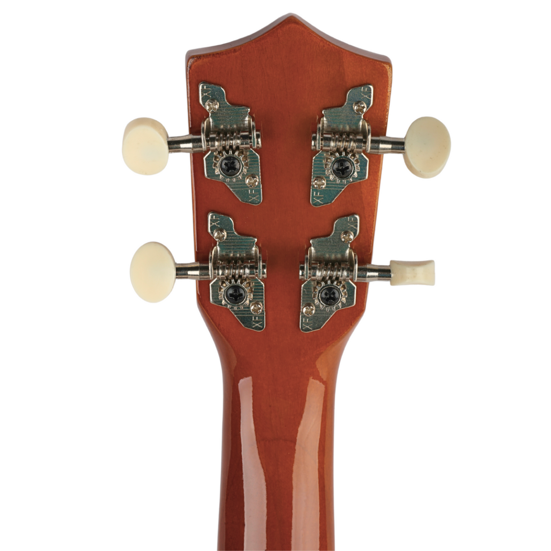 Sopran ukulele, mørkt træ