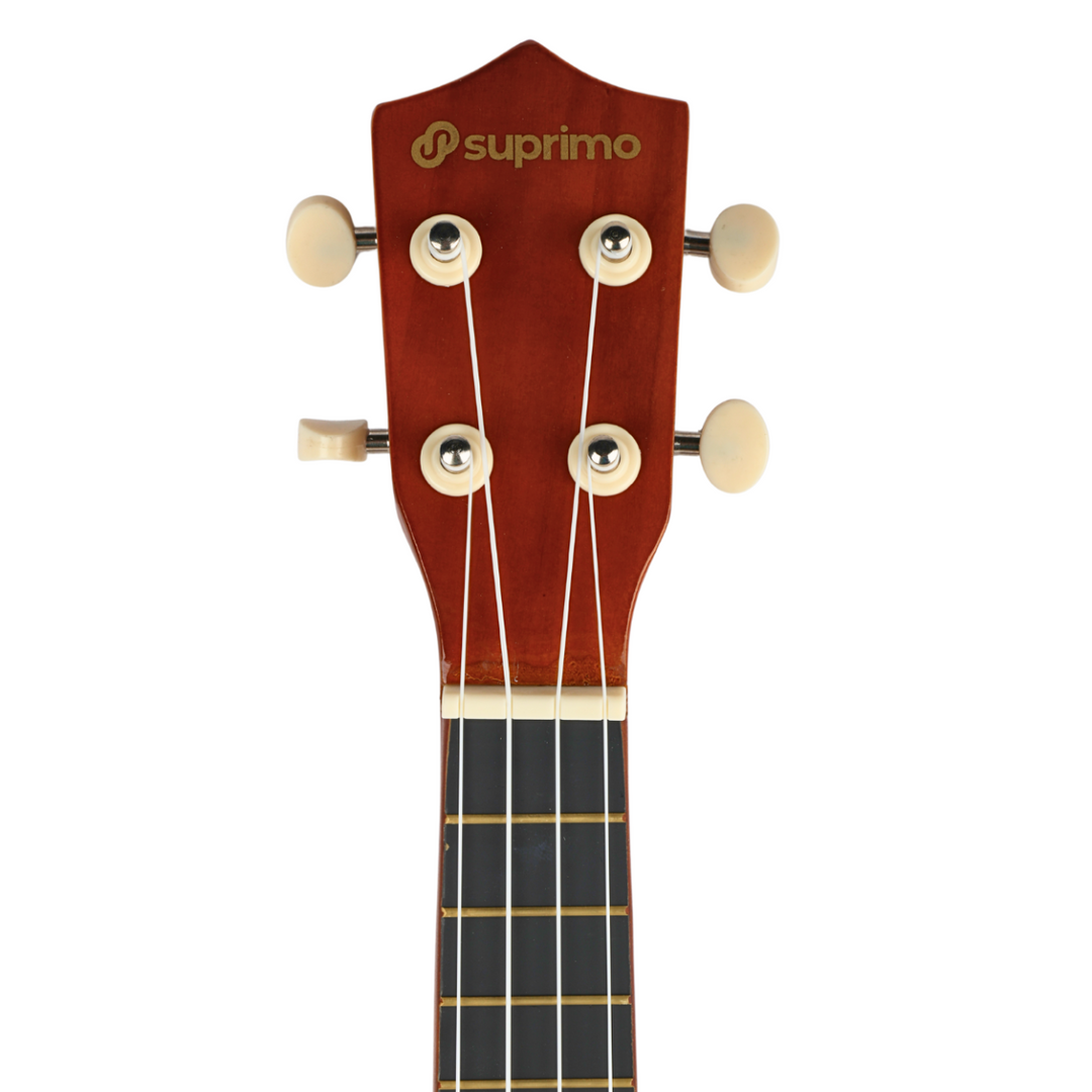Sopranukulele; naturlig tre
