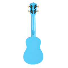 Ukulelesett med Etui, Tuner og Tilbehør, Blå