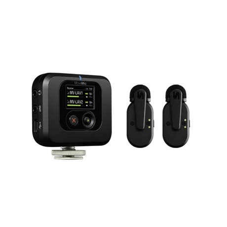 Shure MoveMic To Bluetooth kamerasett (2 mikrofoner)