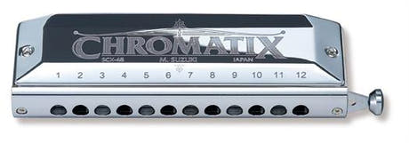 Suzuki SCX-48 kromatisk munnspill - Tone: D