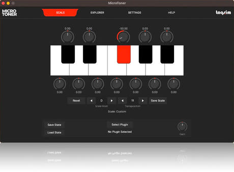 MICROTONER mikrotonal plugin