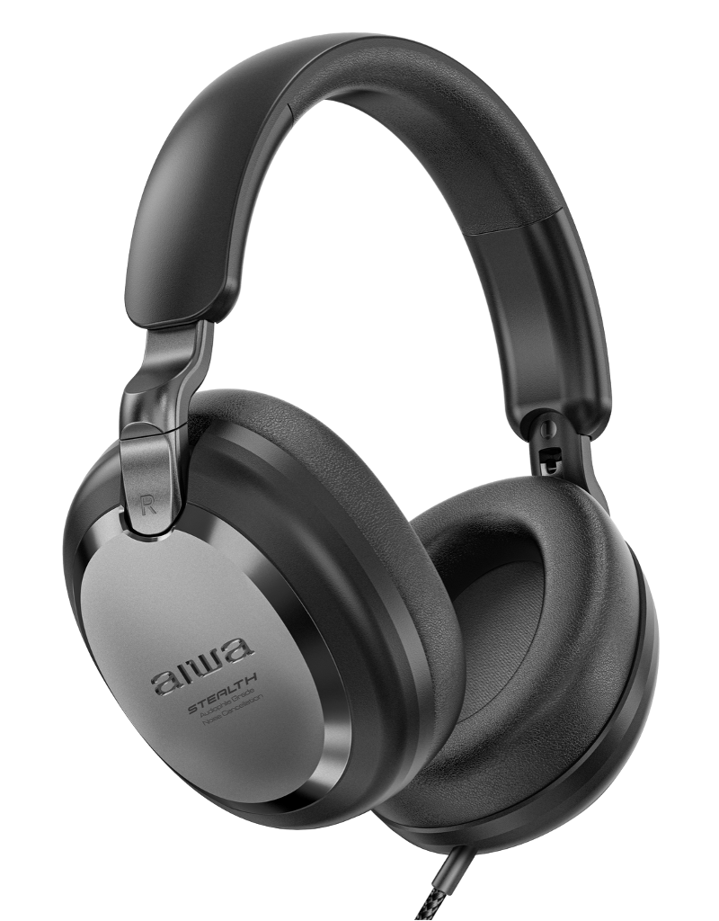 Aiwa HD-450TN trådløse hodetelefoner, Titanium