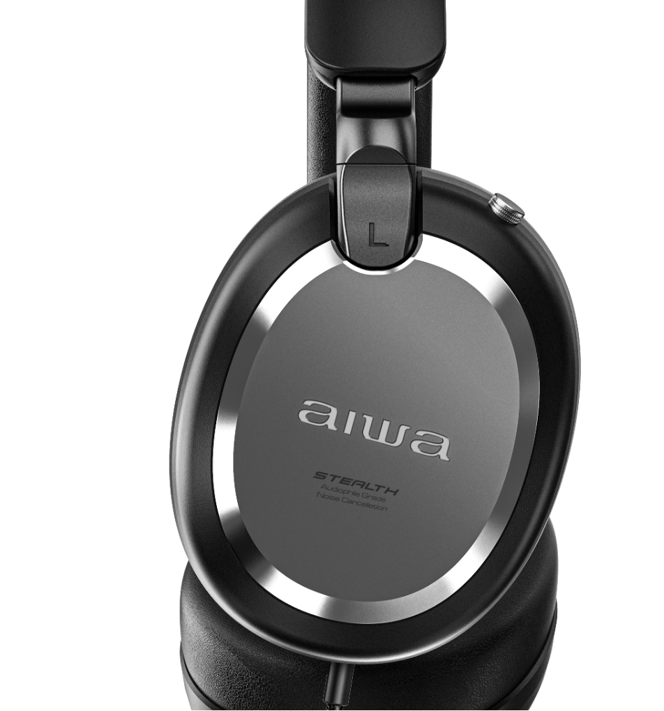 Aiwa HD-450TN trådløse hodetelefoner, Titanium