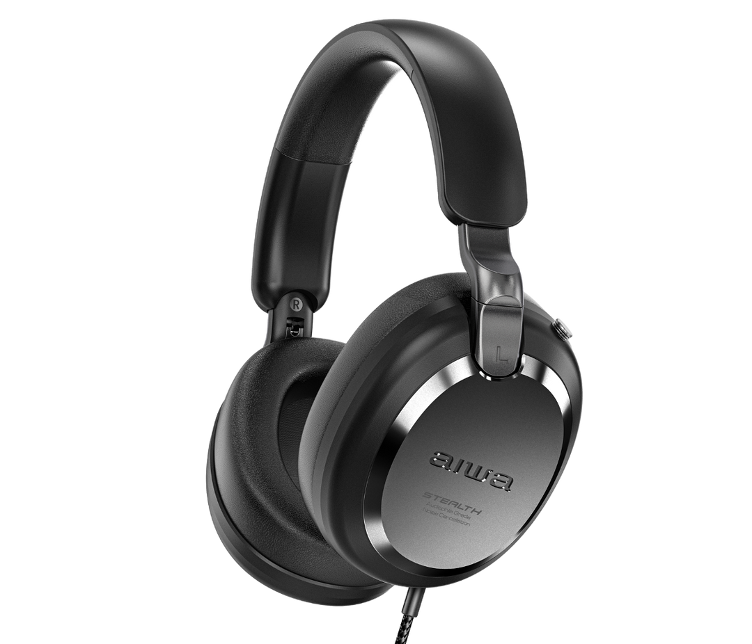 Aiwa HD-450TN trådløse hodetelefoner, Titanium